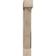 thumbnail image 2 of Ekena Millwork 7 1/2"W x 42"D x 48"H Traditional Block Smooth Bracket w/ Offset Brace, Douglas Fir, 2 of 25