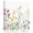 Multicolor, variant on Botanical Floral Wall Art Painting on Canvas, Farmhouse Watercolor Floral Canvas Art Home Prints Wall Art Framed Modern Artwork for Living Room Bedroom Wall Decor 8x8in