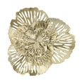 thumbnail image 3 of Metal Wall Decor Ginkgo Flower Wall Sculpture Metal Wall Decor Modern Stylish Triangular Ginkgo Flower Iron 3D Wall Sculpture for Living Room Bedroom Hall, 3 of 7