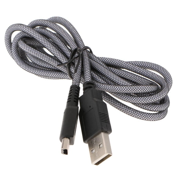 Cable de alimentación del USB de 5 pies Cable de alimentación consola 3DS CUTICAT Cable de carga USB 3DS