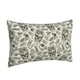thumbnail image 2 of Binfone Skull with Cash Standard Size Pillowcase, Long Staple Pure Cotton Envelope Closure Pillow Cover(without pillow core),20"x30", 2 of 9