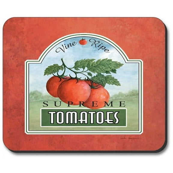 Art Plates Mouse Pad - Tomatoes