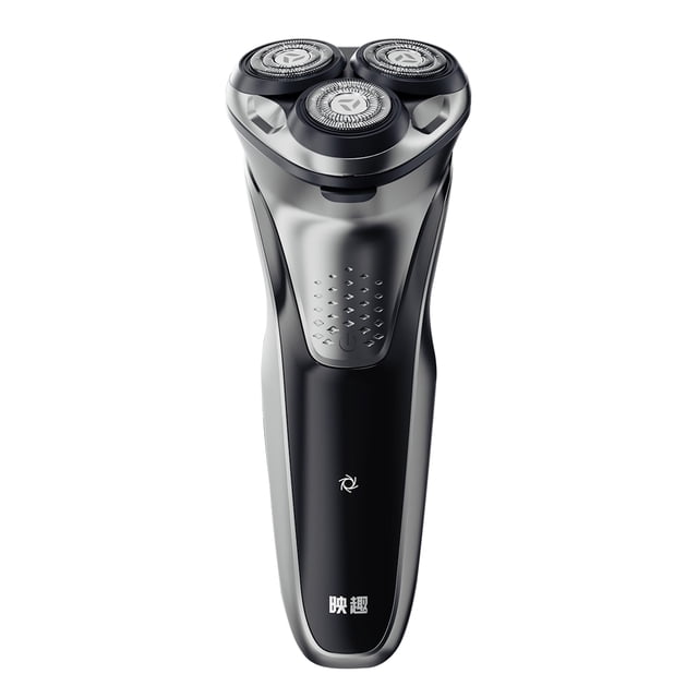 Electric Shaver for Men 8W 3D Independent Heads RechargeableFast USB-C Charging 60min Runtime Lightweight Rotary Electric Razor