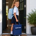 thumbnail image 4 of Kids Tutor Bag Tote With Zipper Pocket Mesh Side Roomy For Books And Stationery For Students And Adolescents, 4 of 6