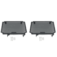 thumbnail image 1 of 2X for CBR500R 500R 2021 2022 Radiator Guard Grille Cover Radiator Protection Cover Motorcycle Accessories,2 x Radiator Guard Grille Cover 2 set x Mounting Accessories,Black, 1 of 5