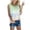 Green Shirts, variant on CAIVO Tee Summer Shirt Casual Sleeveless Tops Crew Neck Women's Tie Dye Blouse Vacation Solid Color Back To School Dailywear