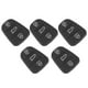 thumbnail image 3 of Reemplazo De Carcasa De Llave De Goma Almohadilla De 3 Botones Para Hyundai Fit Para Kia (Sin Letra) 5 Uds Monstrate VI002895-00, 3 of 7