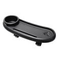 thumbnail image 1 of Universal Strollers Dinner Plate with Drink Holder Easy Installation Pushchair Food Tray for Most Pram Types, 1 of 5
