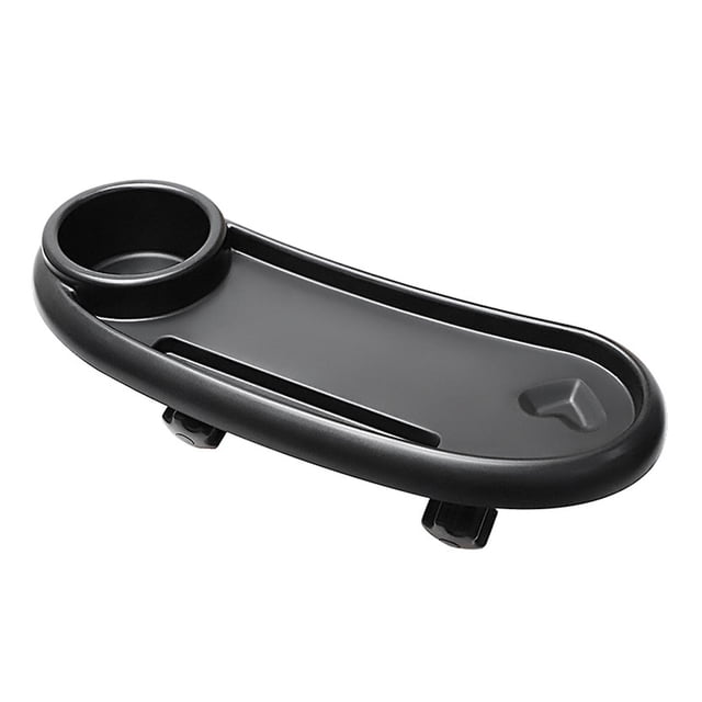 Universal Strollers Dinner Plate with Drink Holder Easy Installation Pushchair Food Tray for Most Pram Types