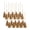 A, variant on A 20 Piece Mini Witch Broom With Red Rope, Straw Halloween Hanging Decorations For Party And Crafts A