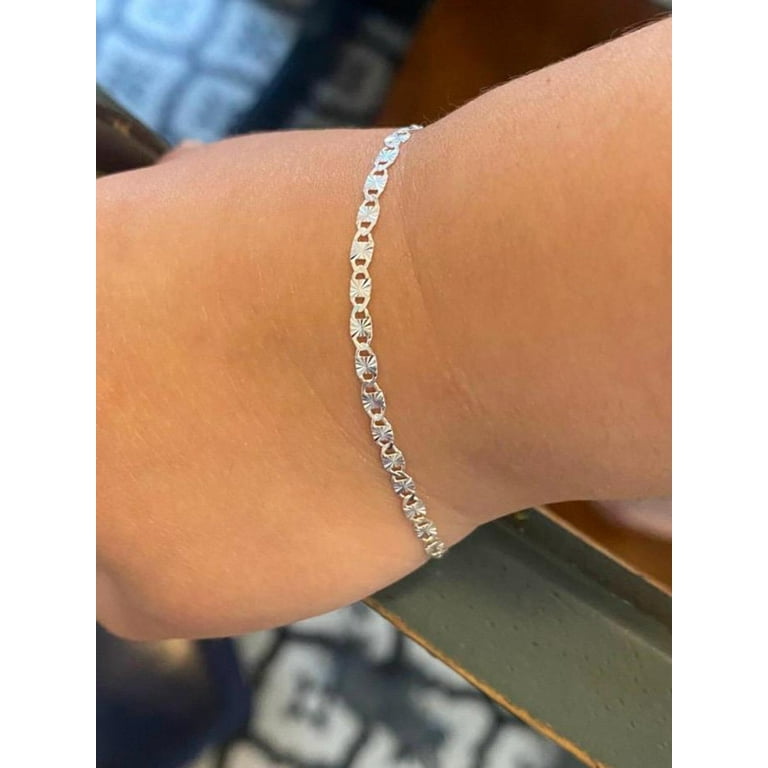 primejewelry269 Valentino Link Bracelet in Sterling Silver