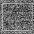 thumbnail image 1 of Ahgly Company Indoor Square Persian Gray Traditional Area Rugs, 6' Square, 1 of 1