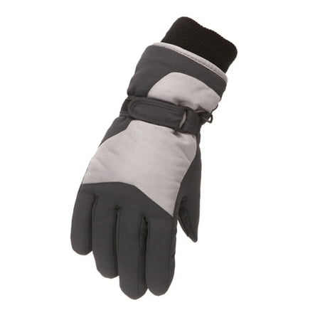 

TAIAOJING Kids Waterproof Warm Winter Snow Ski Gloves Winter Gloves Outdoor Kids Boys Youth Girls Snow Skating Snowboarding Windproof Warm Durable Print Ski Gloves