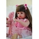 thumbnail image 4 of Muñeca Reborn SCOM Lifelike Girl, 45 cm, silicona para todo el cuerpo, 3+, 4 of 8