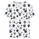 thumbnail image 5 of Camisetas Casuales de las Mujeres Moda Cómoda Impresa de Manga Corta con Cuello en V Top para el Uso Diario Casual, 5 of 5