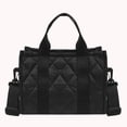 thumbnail image 2 of Bolso Mano Acolchado para Mujer Likrtyny Compras Viajes 10,63 x 7,87 x 3,94 pulgadas, 2 of 9