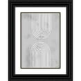 thumbnail image 1 of Artographie Studio 11x14 Black Ornate Wood Framed with Double Matting Museum Art Print Titled - Archs in Ice, 1 of 4