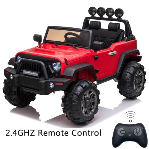 Details about   Kids Toys 12V Ride On Car 2.4GHZ Remote Control LED Lights Electric RED 