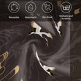 thumbnail image 6 of Japanese Style Cloth Napkins, Vintage Cranes Ocean Wave Black Grey Washable and Reusable Dinner Napkins Set of 2, Table Napkin for Kitchen Party Birthday Wedding Hotel Housewarming 20"x20", 6 of 9