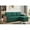 Green, variant on Fabric Reversible Modern Side Compartment Sleeper Sectional Sofa Bed-Green