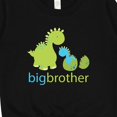 thumbnail image 3 of Inktastic Happy Dinosaur New Big Brother Toddler Sweatshirt, 3 of 4