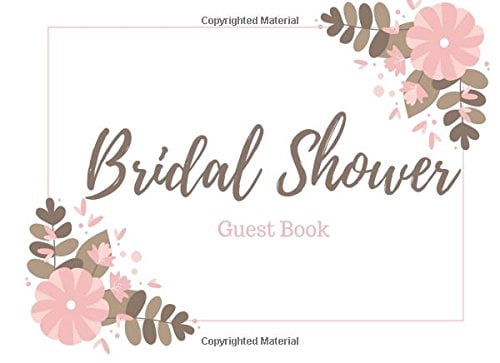 baby shower guest book walmart