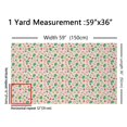 thumbnail image 3 of Homewish Girly Pink Snowflake 01 for Teen, Christmas Tree Snowman Room Decor Fabric by the Yard, Santa Claus Socks Sewing Fabric, Microfiber Bedroom Decor, 3 of 6