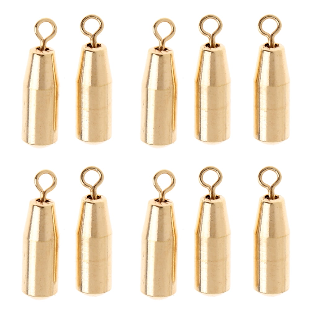 Toasis Fishing Sinker Set - 80pc Assorted Texas & Carolina Rig Weights In 5 Sizes (1/16oz To 1/3oz) With Storage Box
