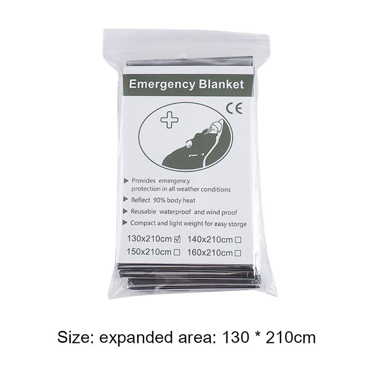 Xewsqmlo 30pcs Outdoor Emergency Blanket Sun Protection Life-Saving Survival  Warm Blankets - Walmart.com