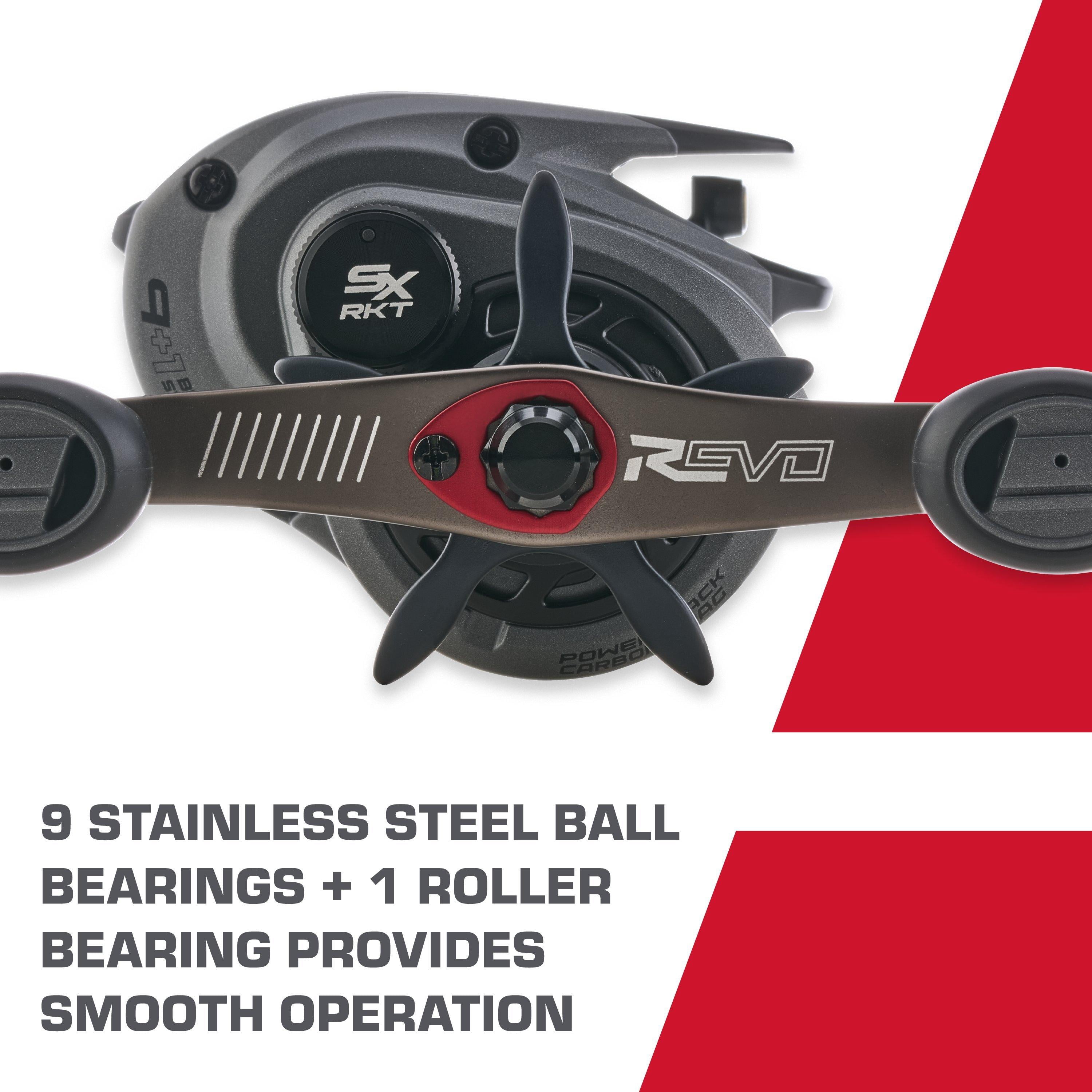 Abu Garcia Revo® SX Rocket Low Profile Reel, Right Hand Fishing