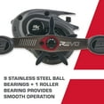 thumbnail image 5 of Abu Garcia Revo® SX Rocket Low Profile Reel, Right Hand Fishing Reel, 5 of 10