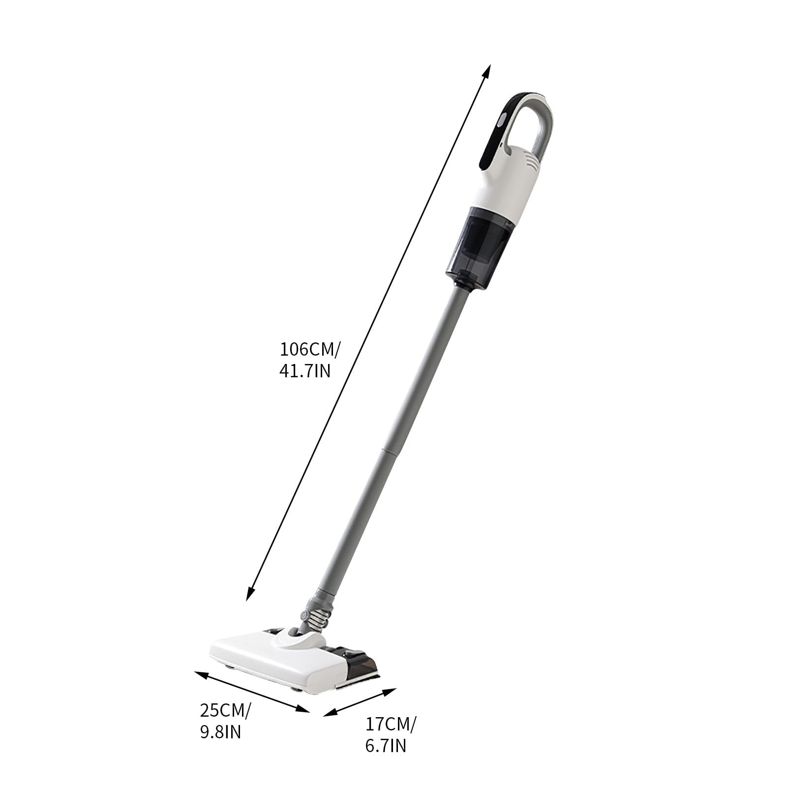 Fnyoxu Cordless Wet Dry Handheld Vacuum Cleaner - 3-in-1 Mop Combo with 8500Pa Suction, 300ml Water Tank & 1800mAh Battery for Hard Floors and Carpets