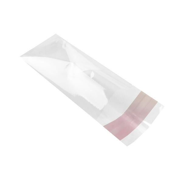 UOFFICE Clear Resealable Cellophane Bags, 5.1" x 5.1"