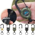 thumbnail image 4 of FurNest Heavy Duty Retractable Pull Badges ID Reel Carabiner Key Chain Steel W, 4 of 9