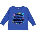 thumbnail image 3 of Inktastic Happy Birthday, Mommy I Love You Boys or Girls Long Sleeve Toddler T-Shirt, 3 of 5