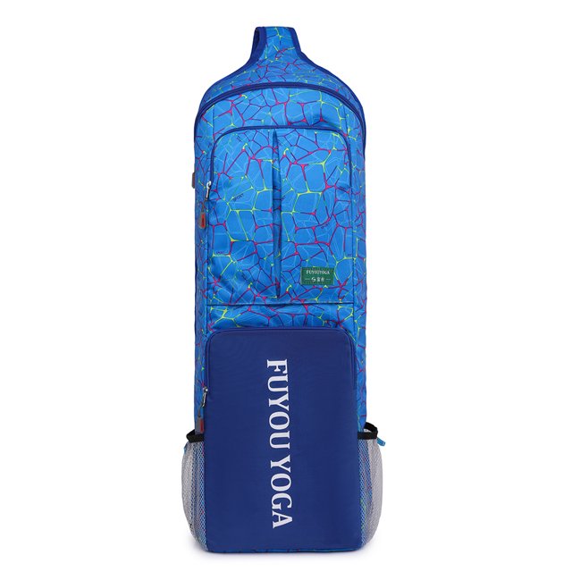 Ejercicio Yoga Bolso Yoga Portátil Impermeable para Mujeres Y Hombres (azul)