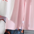 thumbnail image 4 of felwors Cute Pajamas for Little & Big Girls – Kids Summer Short Sleeves Shirt & Pants PJ Set Jammies(Pink,18-24 Months), 4 of 5