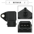thumbnail image 7 of Intake Manifold Pressure Sensor MAP Sensor for BMW 1 Series 116d 2004-2013 Plastic No.13617787142 Black, 7 of 7