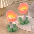 thumbnail image 4 of Mini Night Light Lamp, Battery Powered Decorative Flower Ornament for Bedroom Desk Home Decoration, 4 of 8