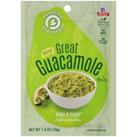 Produce Partners Mild Great Guacamole Mix, 1.0 oz