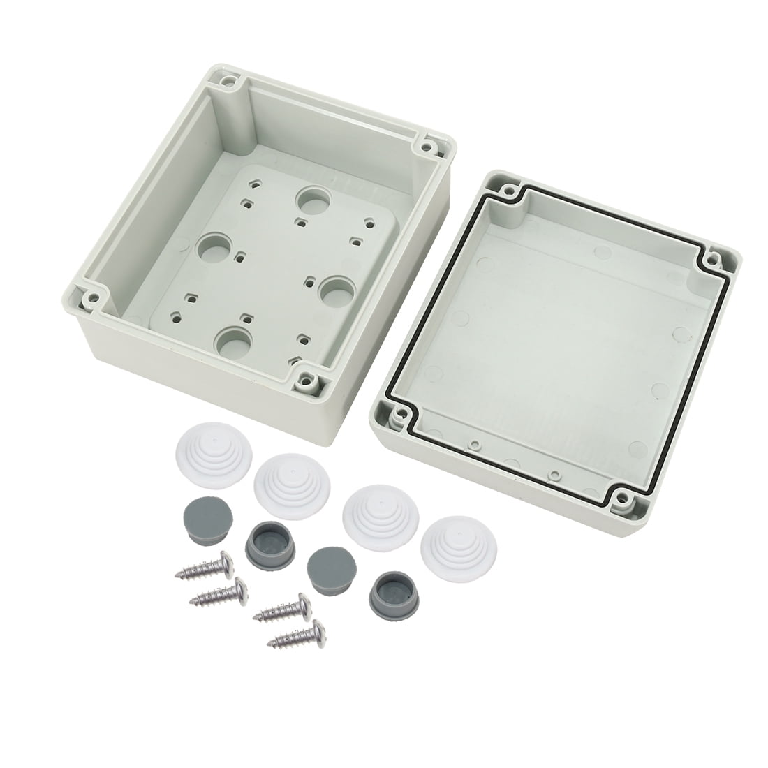 5.5'x4.7'x2.8'ABS Flame Retardant Waterproof Junction Box Universal Enclosure