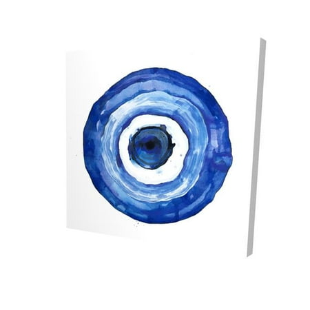 

Begin Home Decor 2080-0808-AB118 8 x 8 in. Erbulus Blue Evil Eye-Print on Canvas
