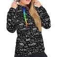 thumbnail image 4 of KLL Travel The World for Womens Pullover Hoodie with Pocket Hooded Long Sleeve Shirts Sweatshirt for Women-Medium, 4 of 7