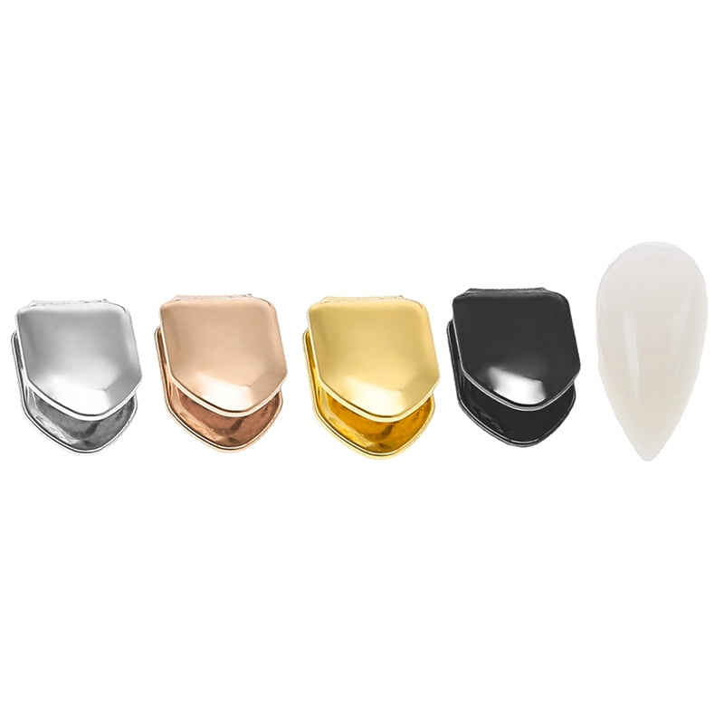 Details about   14K Gold Plated HipHop Teeth Grill False Whitening Plated Small Single Toot Sqi4 