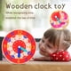 thumbnail image 2 of Y relojes Juegos Juguetes para niños Minutos con horas Segundos de color Reloj Montessori de madera Educación, 2 of 3