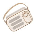 thumbnail image 3 of Altavoz retro, Decretacia Vintage, Pequeño Altavoz Portátil 5.0, Soporte USB, Tarjeta TF, Para El Hogar, Vieges, Al Aire Libre, 3 of 7