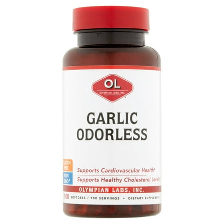Olympian Labs Ail Inodore Gélules, 100 count