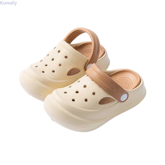 Kureaily Children's Summer Clog Shoes For Boys And Girls Garden Shoes For Outdoor Wear Toddler And Older Kids' Closed Toe Sandals Ages 6 16 7-8 Years