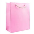 thumbnail image 2 of Medium Gift Bag in Solid Pink, 2 of 3