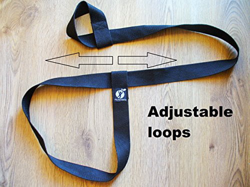 FitLifestyleCo Yoga Mat Strap Carrying Sling Durable Cotton